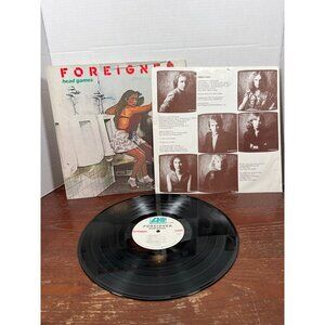 Foreigner "Head Games" Vinyl Album 1979 With Original Sleeve & Cover Artwork